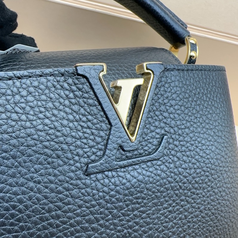 99新 lv路易威登Capucines Mini 女包 手提斜挎包-5