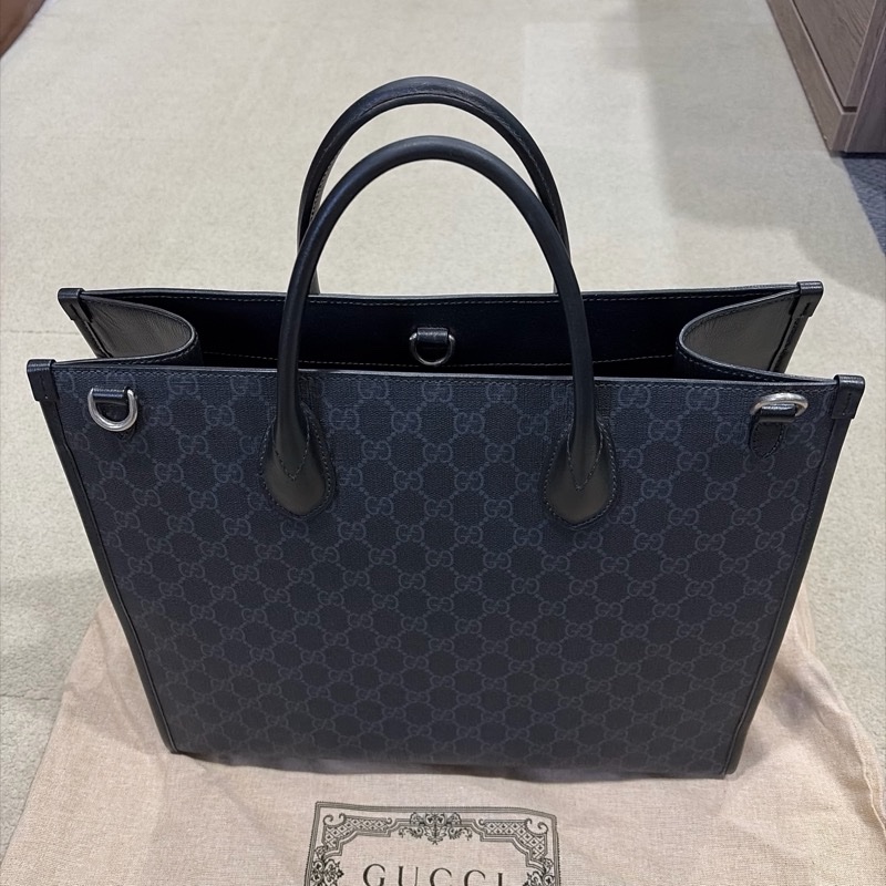 Gucci GG Supreme 系列托特包-1