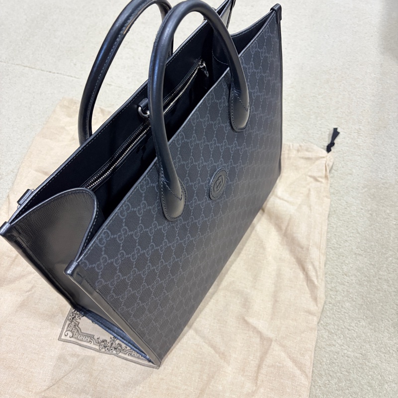 Gucci GG Supreme 系列托特包-4