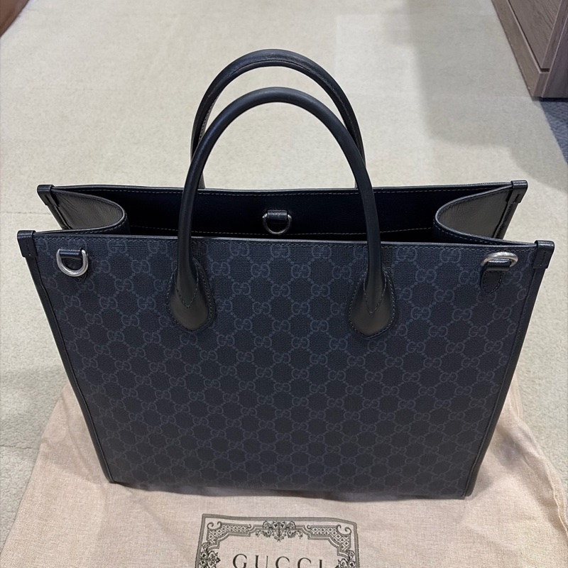 Gucci GG Supreme 系列托特包-6