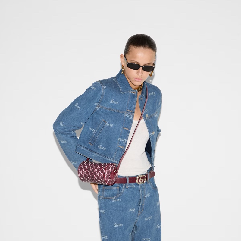 Gucci 女士 GG 迷你單肩包均碼碼18cm*5cm*10.5cm-4