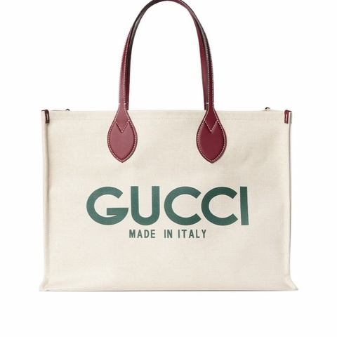 Gucci 女士 大號印花手提包均碼碼45.5cm*20cm*32cm