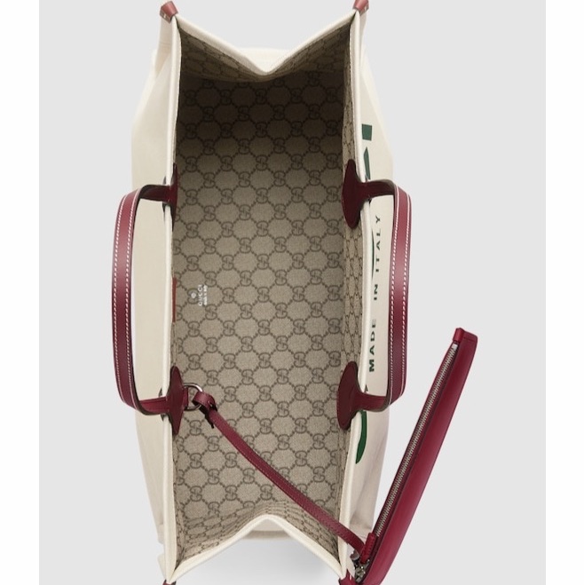 Gucci 女士 大號印花手提包均碼碼45.5cm*20cm*32cm-4