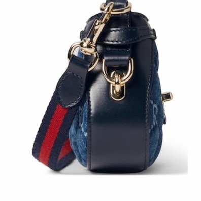 Gucci 女士 迷你Moon Side搭扣手提包均碼碼MINI、24cm*5cm*12cm-1