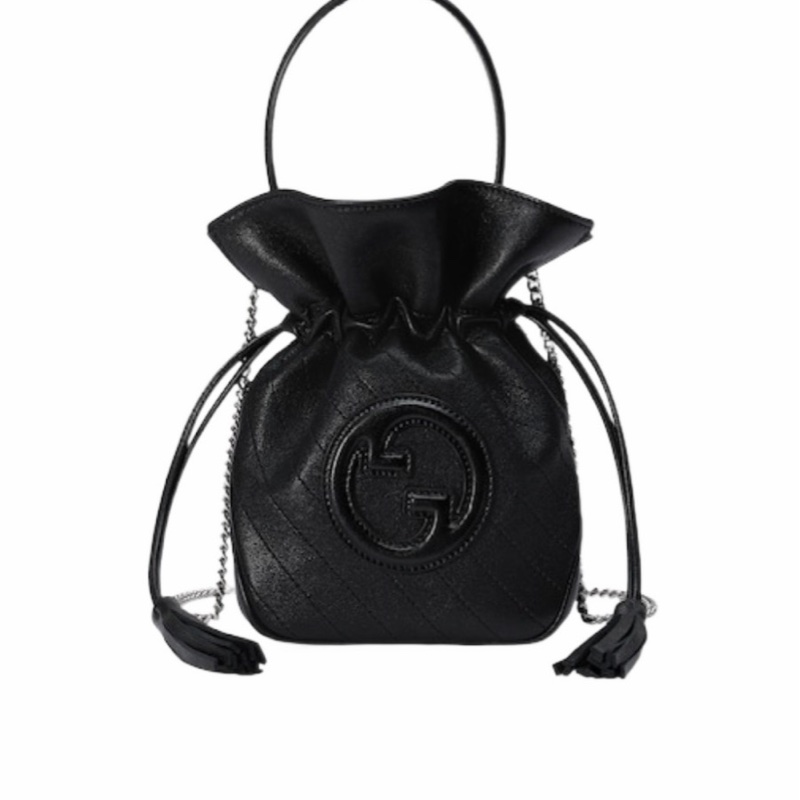 Gucci 女士 BLONDIE 迷你水桶單肩包均碼碼MINI、19cm*8cm*15cm-0