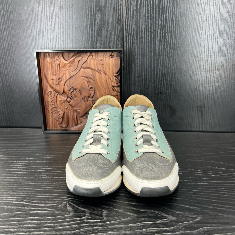 Hermes 愛馬仕 灰白拼接休閒鞋 碼數 41-1