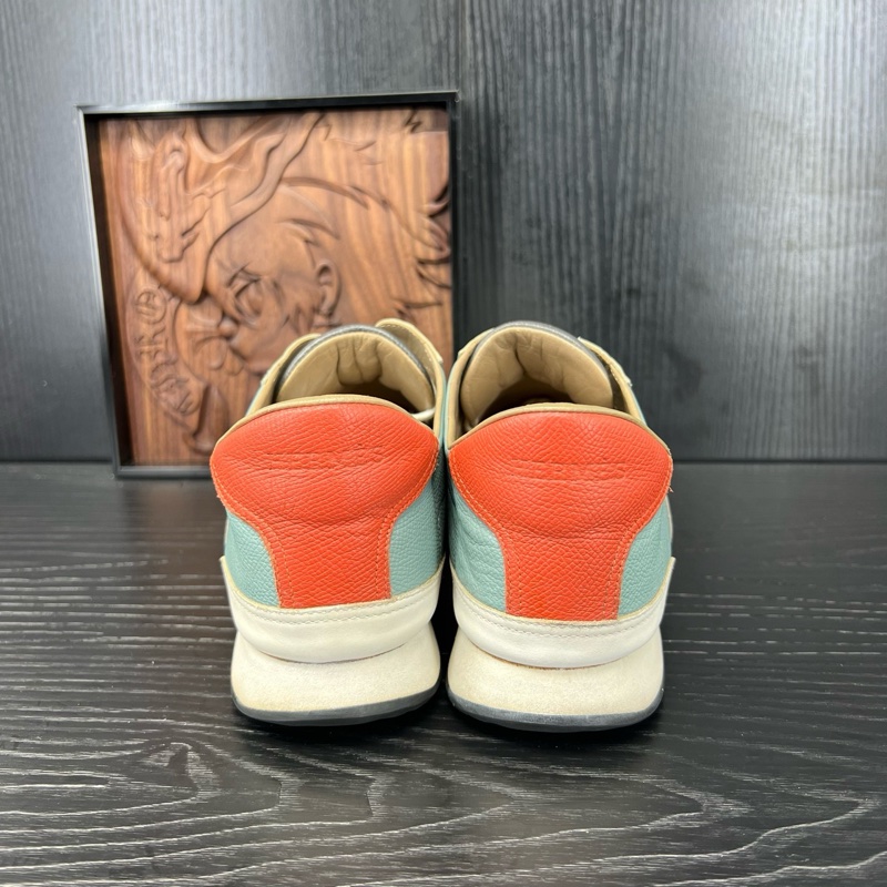 Hermes 愛馬仕 灰白拼接休閒鞋 碼數 41-2