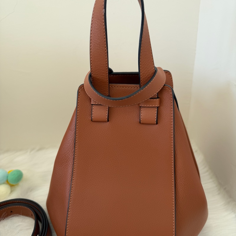 Loewe hammock small tan 吊床包焦糖色小號-6