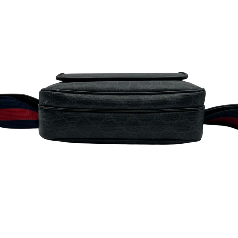 【美收精品】GUCCI GG黑色斜背包 C-234【隔月月中將轉賣至日本 上架期限30天】-4