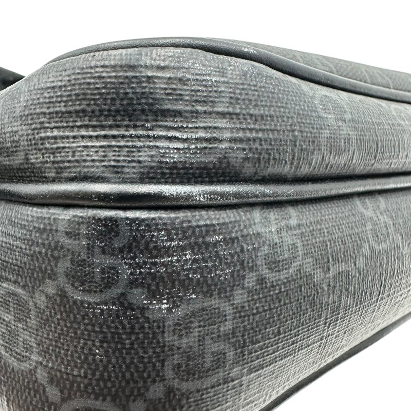 【美收精品】GUCCI GG黑色斜背包 C-234【隔月月中將轉賣至日本 上架期限30天】-9