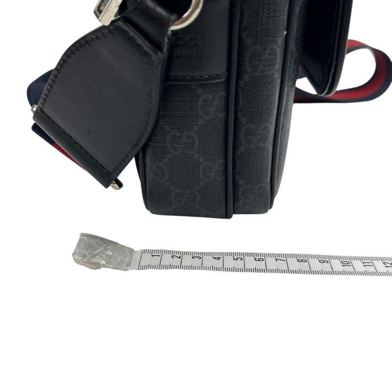 【美收精品】GUCCI GG黑色斜背包 C-234【隔月月中將轉賣至日本 上架期限30天】-15