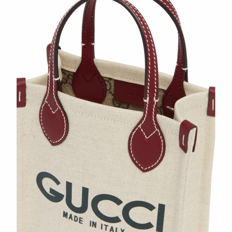 Gucci 女士 超迷你帆布單肩包均碼碼超MINI、14cm*8cm*18.5cm-2