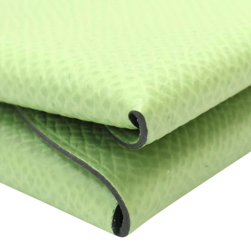 牛油果綠色 EPSOM牛皮 Calvi Duo 卡夾 名片夾 B刻【HERMES 愛馬仕】 H082977CK-9