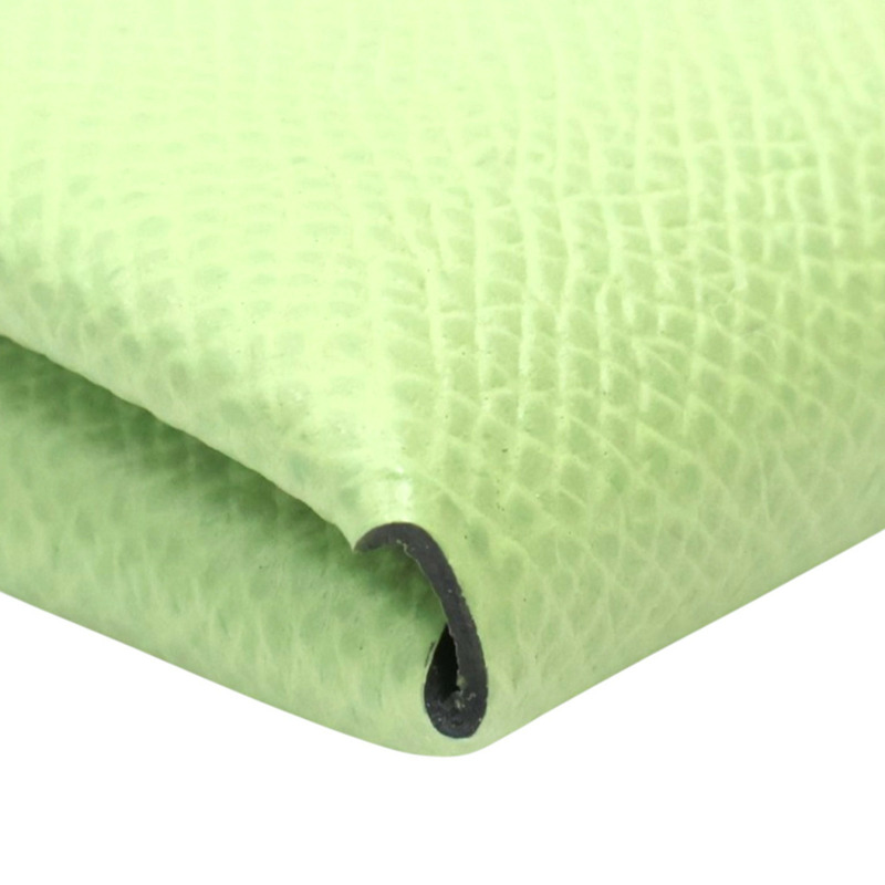 牛油果綠色 EPSOM牛皮 Calvi Duo 卡夾 名片夾 B刻【HERMES 愛馬仕】 H082977CK-11