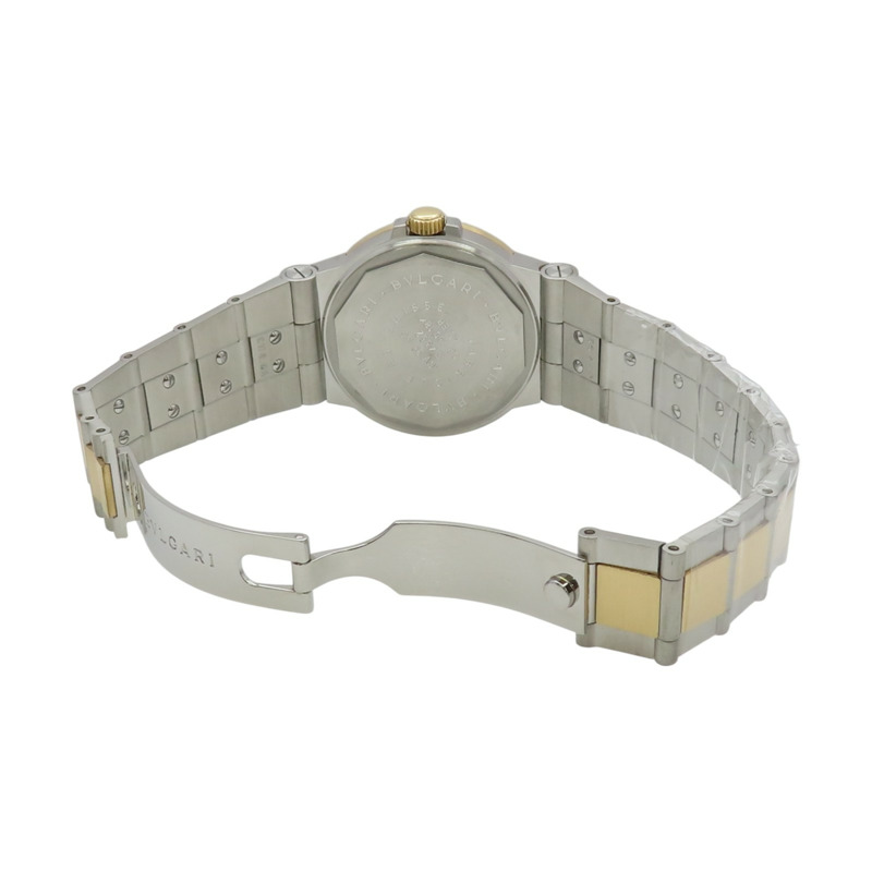 黑色錶盤 18K黃金 不鏽鋼 Diagono Sport 腕錶【BVLGARI 寶格麗】 LCV35SG-5