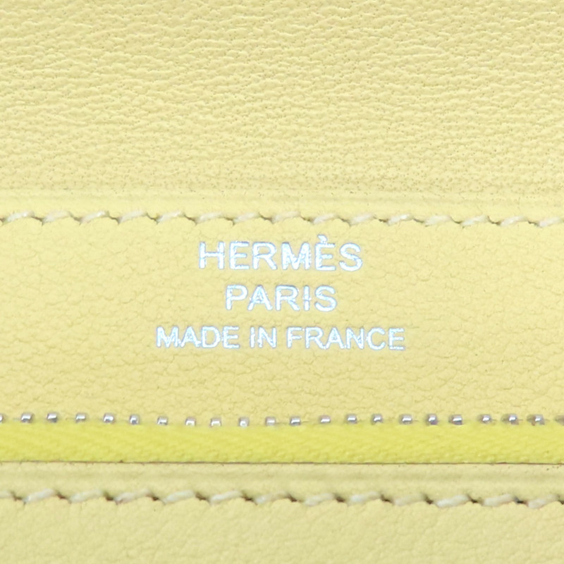 小雞黃 SWIFT牛皮 Dogon Compact錢包 短夾 X刻【HERMES 愛馬仕】-9