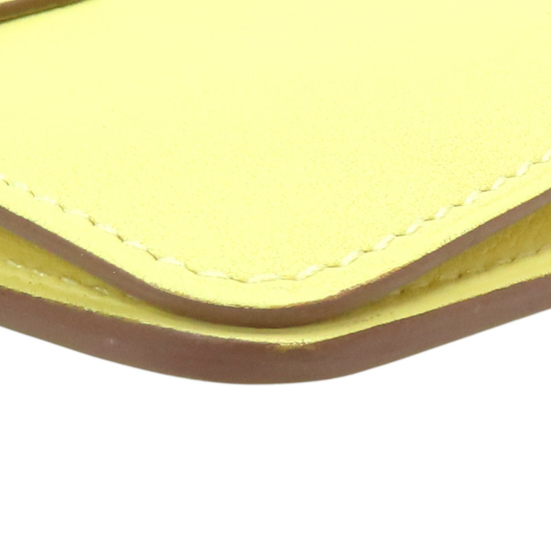 小雞黃 SWIFT牛皮 Dogon Compact錢包 短夾 X刻【HERMES 愛馬仕】-12