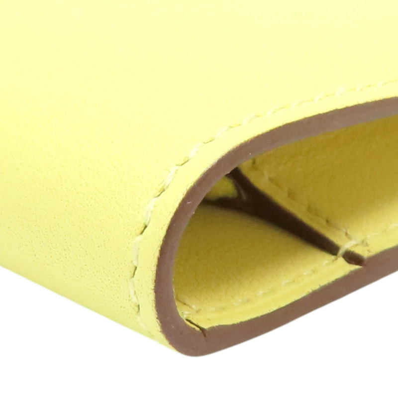 小雞黃 SWIFT牛皮 Dogon Compact錢包 短夾 X刻【HERMES 愛馬仕】-14