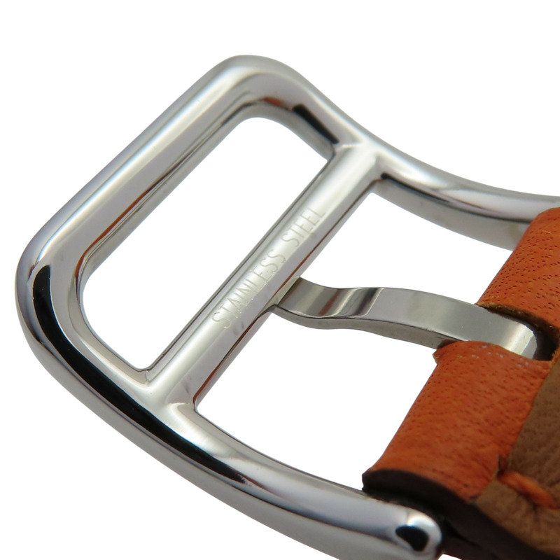 白色錶盤 皮帶 不鏽鋼 Heure H 腕錶【HERMES 愛馬仕】 HH1.210-10