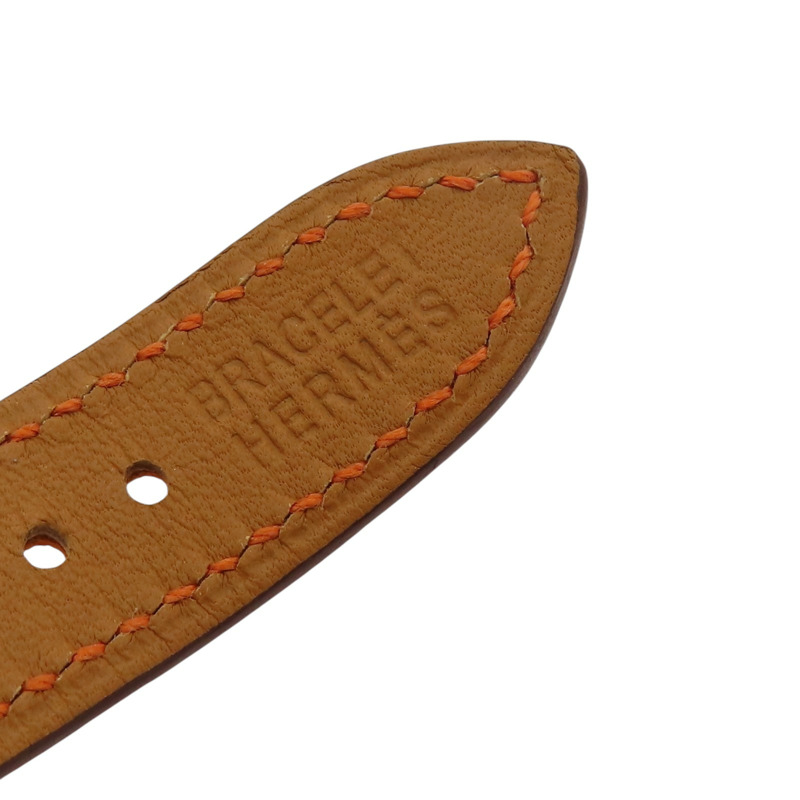 白色錶盤 皮帶 不鏽鋼 Heure H 腕錶【HERMES 愛馬仕】 HH1.210-12