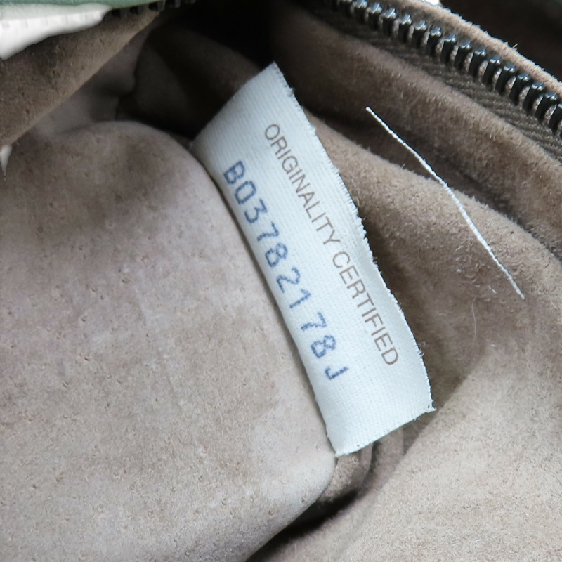 淺綠色 編織羊皮 Cesta 肩背包【BOTTEGA VENETA BV 寶緹嘉】-9