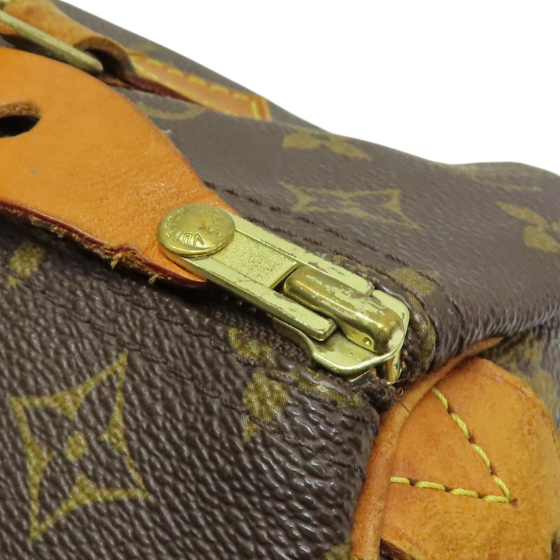 棕色 原花帆布 Speedy30 手提包 M41526 (無鑰使)【LOUIS VUITTON LV 路易威登】 M41526-15