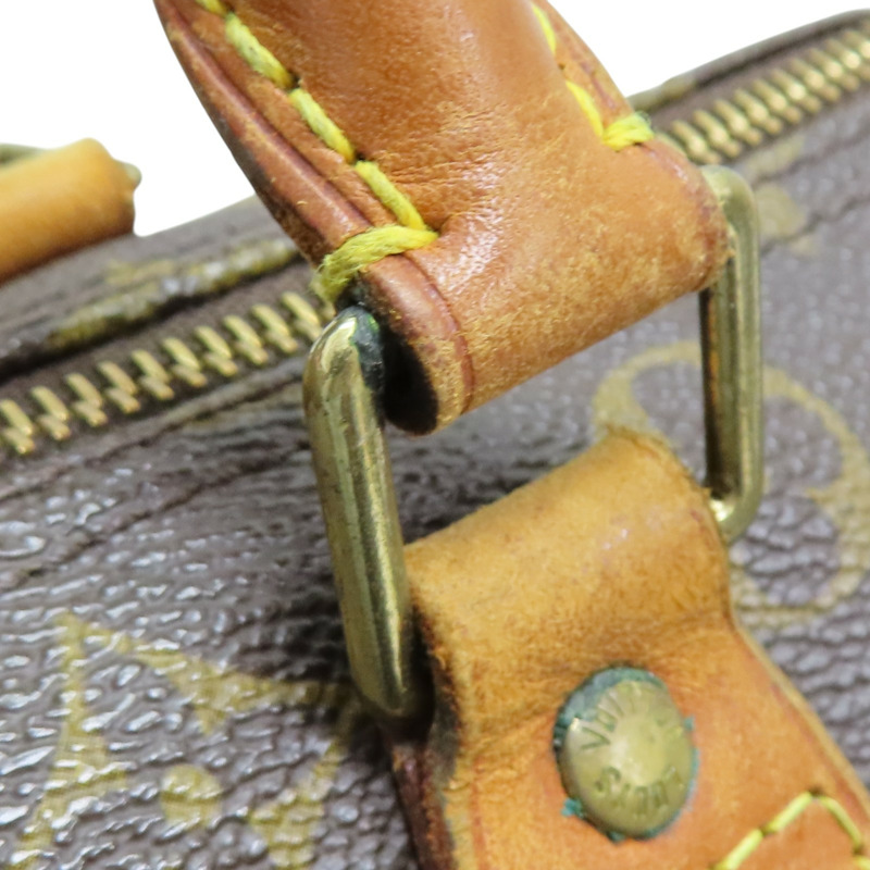 棕色 原花帆布 Speedy30 手提包 M41526 (無鑰使)【LOUIS VUITTON LV 路易威登】 M41526-17