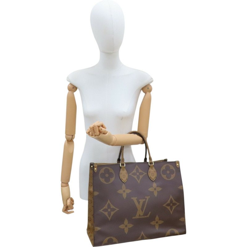 棕色 原花帆布 ON THE GO GM 兩用包 M44576【LOUIS VUITTON LV 路易威登】 M44576-9