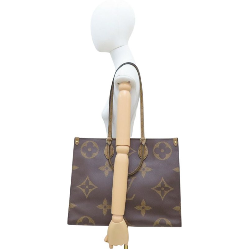 棕色 原花帆布 ON THE GO GM 兩用包 M44576【LOUIS VUITTON LV 路易威登】 M44576-10