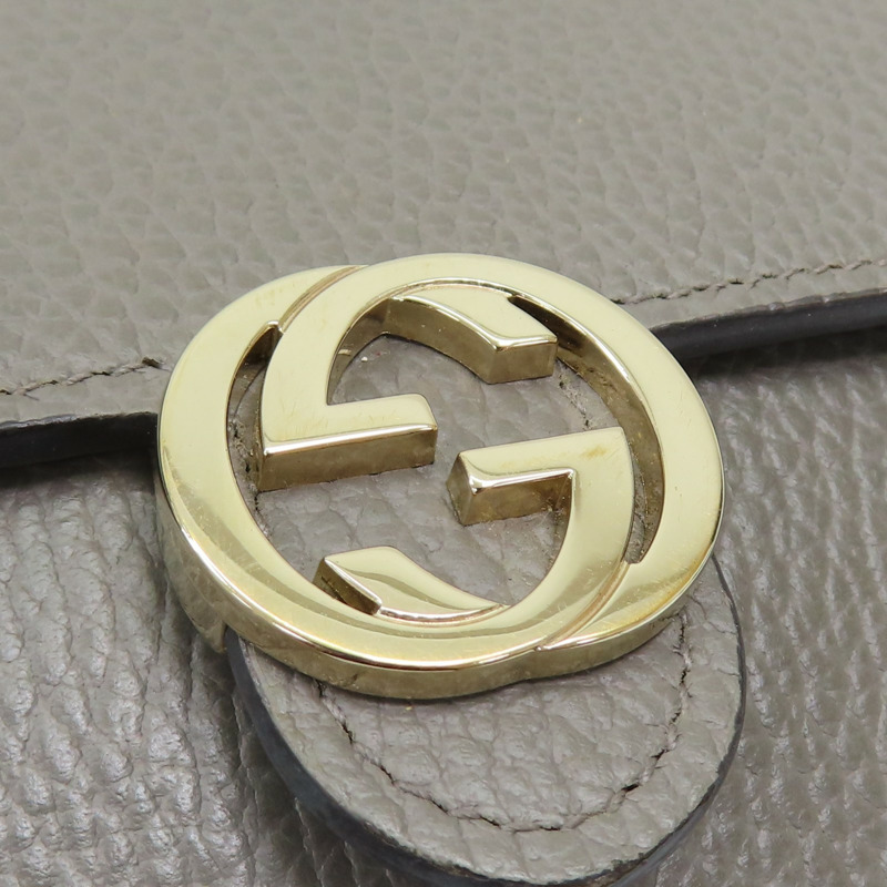 灰色 牛皮 WOC 鏈包 肩背包【GUCCI 古馳】 510314-4
