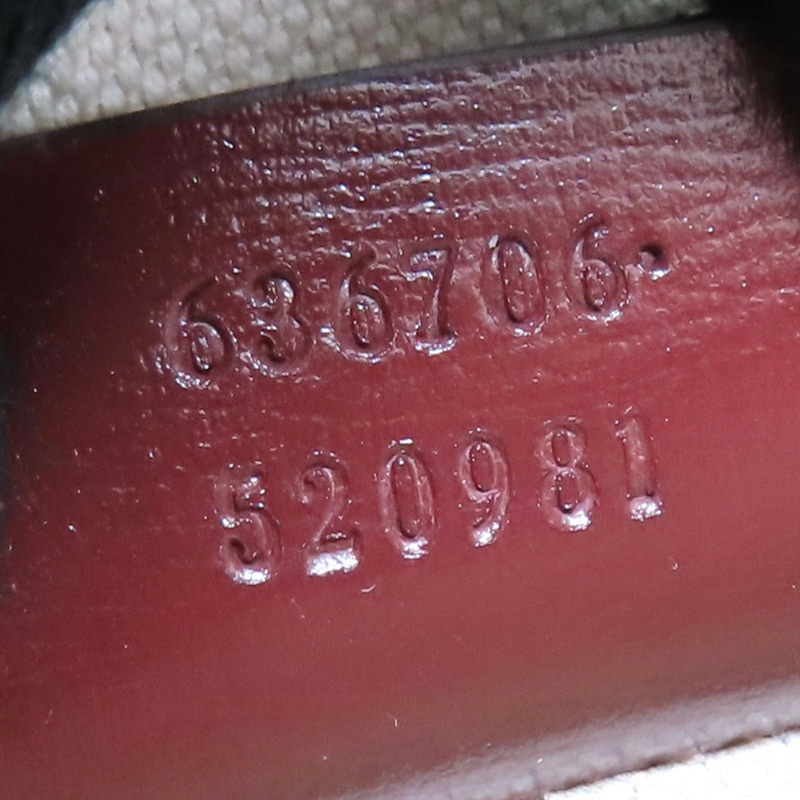 酒紅色帆布 Jackie 1961 肩背包 636706【GUCCI 古馳】 636706-8