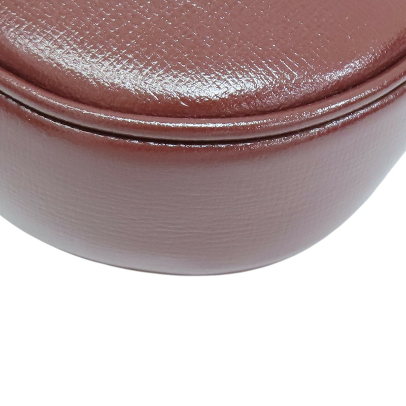 酒紅色帆布 Jackie 1961 肩背包 636706【GUCCI 古馳】 636706-12