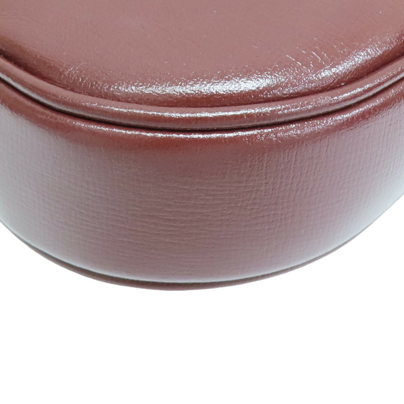 酒紅色帆布 Jackie 1961 肩背包 636706【GUCCI 古馳】 636706-13