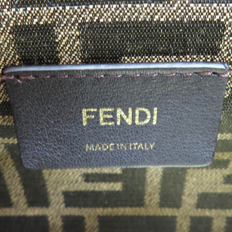 黑色 羊皮 First Small 肩背包【FENDI 芬迪】 8BP129-5