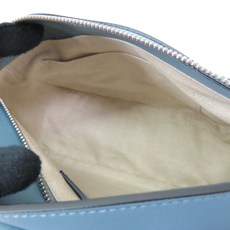 藍色 牛皮 Puzzle 兩用包【LOEWE 羅威】 322.30.K79-9