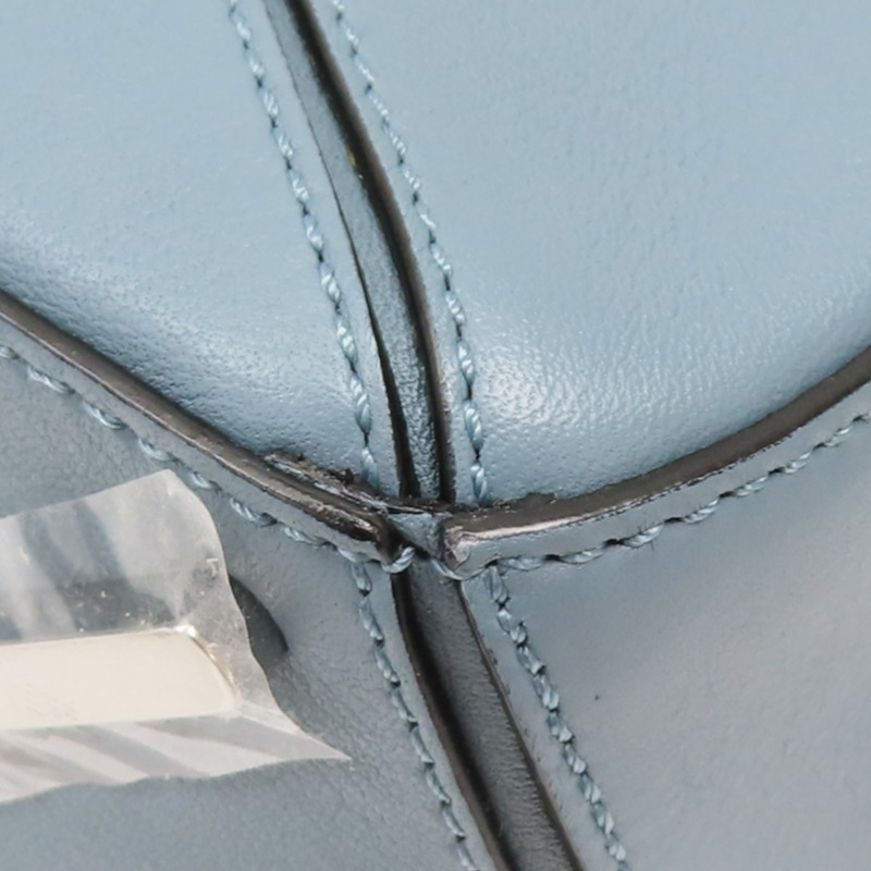 藍色 牛皮 Puzzle 兩用包【LOEWE 羅威】 322.30.K79-17