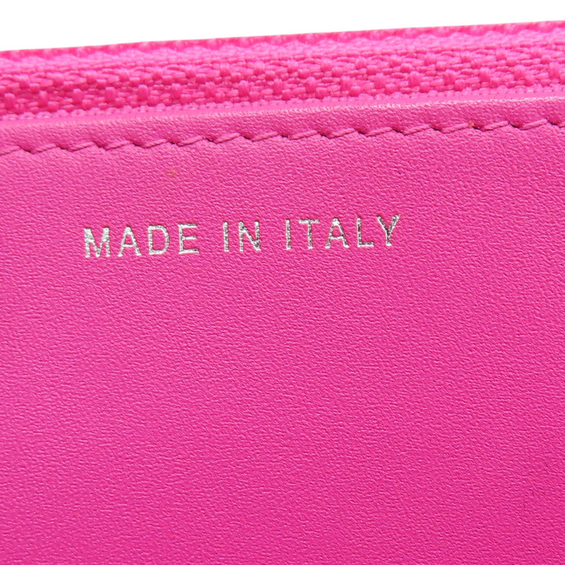 粉色 荔枝紋 牛皮 WOC 肩背包 銀扣【CHANEL 香奈兒】 A33814-11