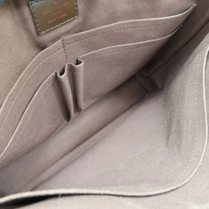 棕色 棋盤格帆布 District MM 肩背包【LOUIS VUITTON LV 路易威登】 N41212-5