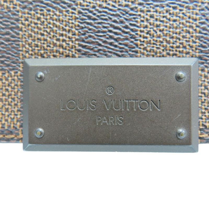 棕色 棋盤格帆布 District MM 肩背包【LOUIS VUITTON LV 路易威登】 N41212-6
