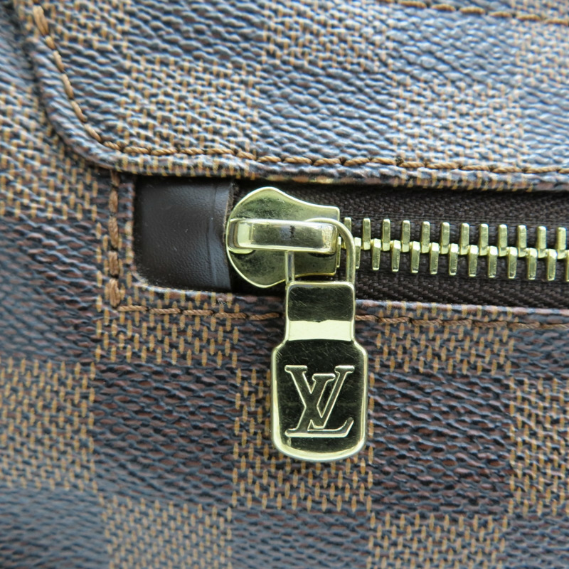 棕色 棋盤格帆布 District MM 肩背包【LOUIS VUITTON LV 路易威登】 N41212-14
