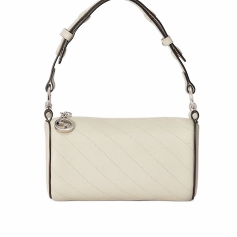 Gucci 女士 BLONDIE 迷你單肩包均碼碼MINI、18.5cm*10cm*10cm