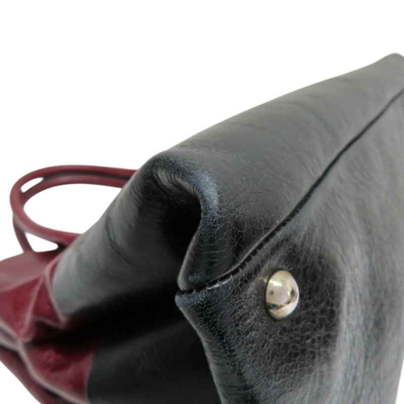 紅/黑色 亮面牛皮 兩用包【MIU MIU 繆繆】 RNB941-15