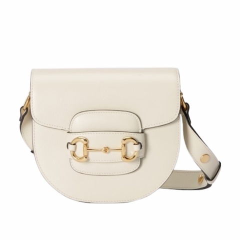 Gucci 女士 HORSEBIT 1955 迷你單肩包均碼碼MINI、18.5cm*7.5cm*17cm