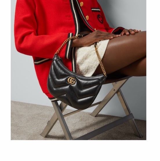 Gucci 女士 GG MARMONT 小號單肩包均碼碼小號、26cm*4cm*17cm-3
