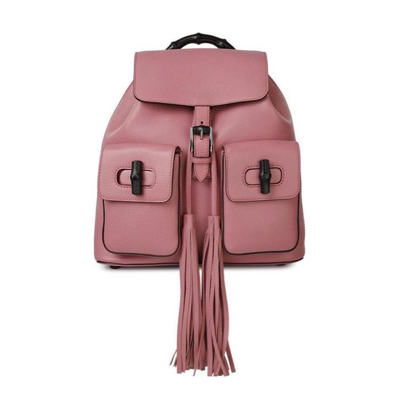 Gucci 女士 粒面徽標雙肩包均碼碼長：30cm，寬：10cm，高：30cm-0