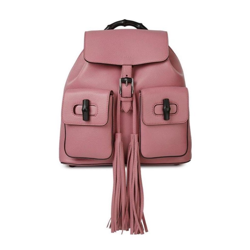 Gucci 女士 粒面徽標雙肩包均碼碼長：30cm，寬：10cm，高：30cm-3