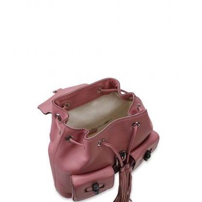 Gucci 女士 粒面徽標雙肩包均碼碼長：30cm，寬：10cm，高：30cm-4