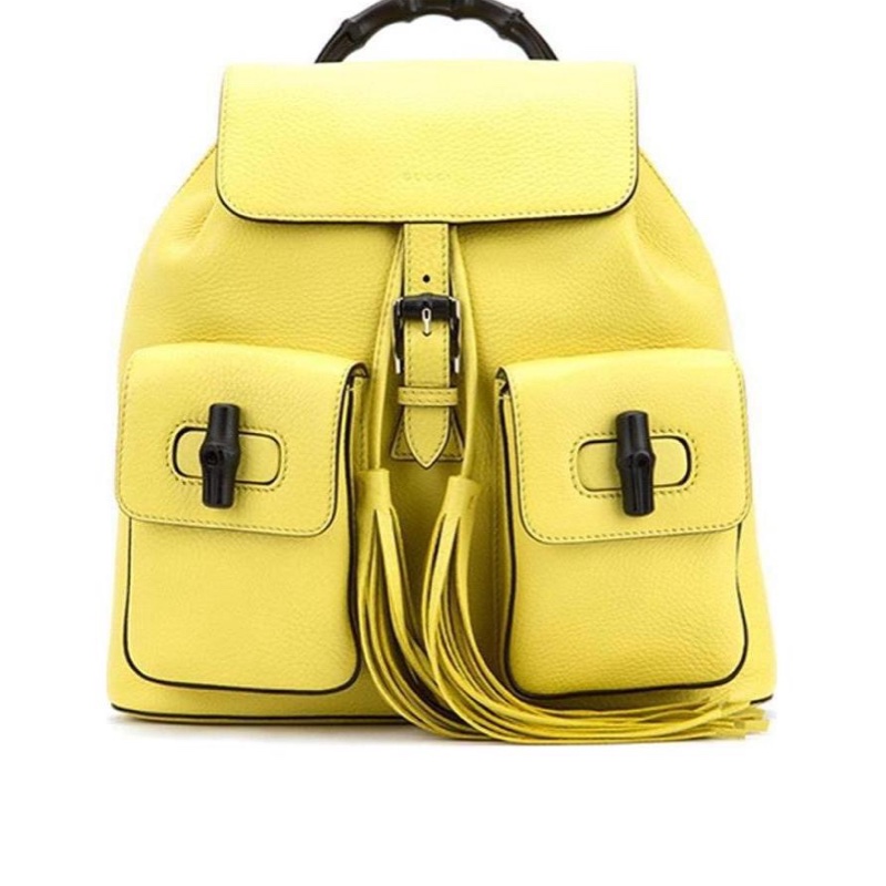 Gucci 女士 粒面徽標雙肩包均碼碼長：30cm，寬：10cm，高：30cm-3