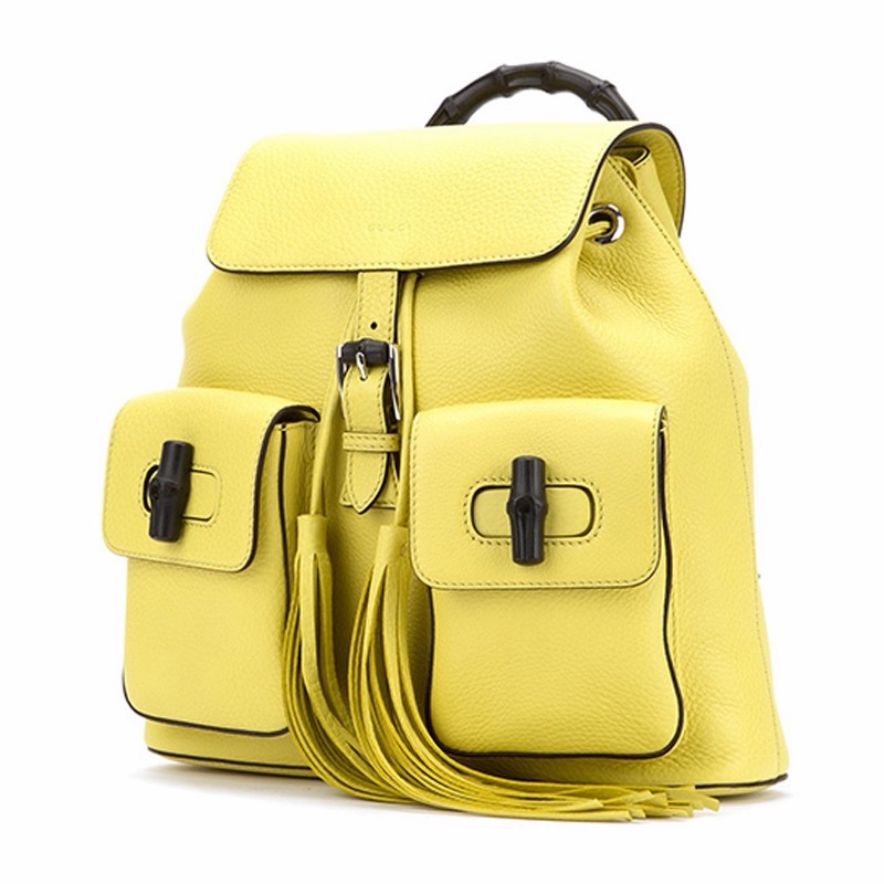 Gucci 女士 粒面徽標雙肩包均碼碼長：30cm，寬：10cm，高：30cm-4