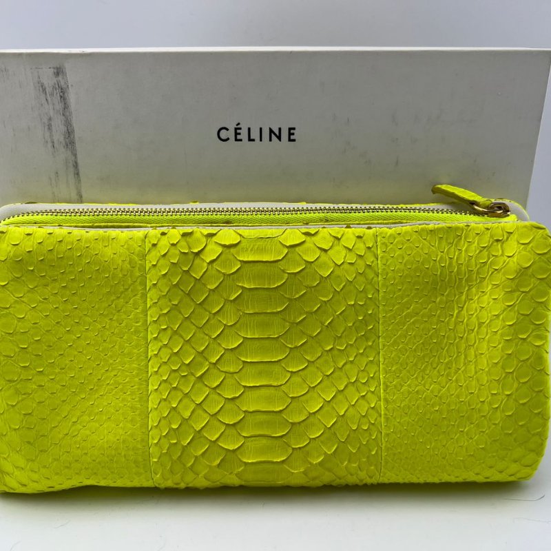 CÉLINE 蟒蛇皮手拿包-2